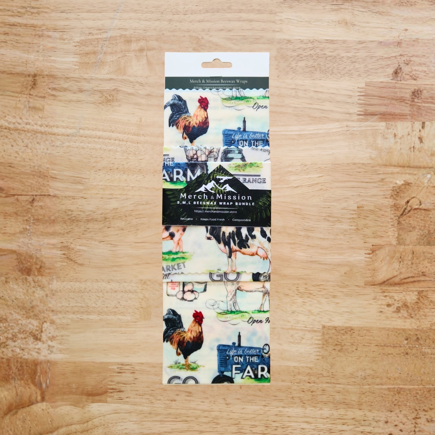 Beeswax Wrap Bundle (S,M,L) – Farmstead Market