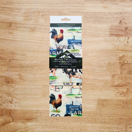Beeswax Wrap Bundle (S,M,L) – Farmstead Market
