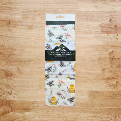 Beeswax Wrap Bundle (S,M,L) – Honeycomb Hive