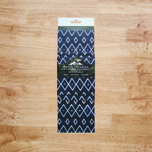 Beeswax Wrap Bundle (S,M,L) – Indigo Tribal