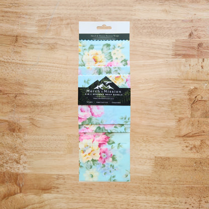 Beeswax Wrap Bundle (S,M,L) – Vintage Garden Floral