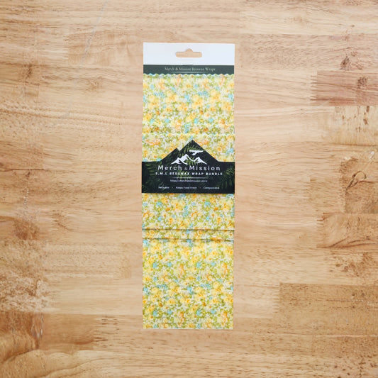 Beeswax Wrap Bundle (S,M,L) – Vintage Spring Floral