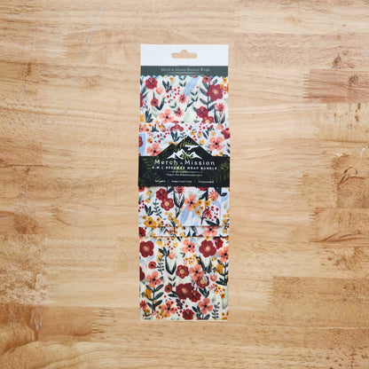 Beeswax Wrap Bundle (S,M,L) – Rustic Wildflower