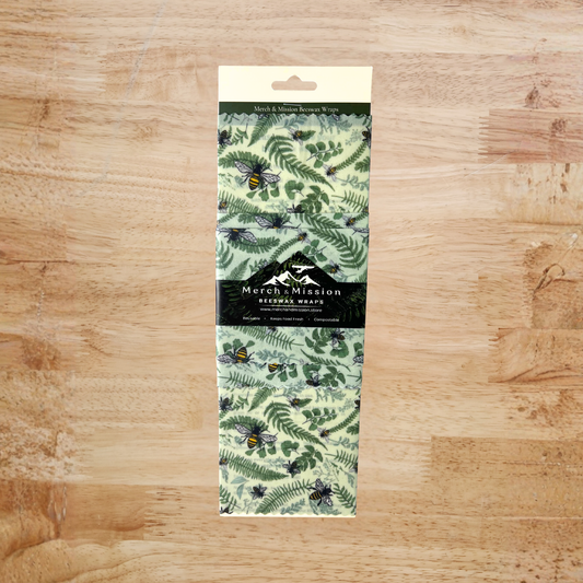 Beeswax Wrap Bundle (S,M,L) – Ferns & Honeybees
